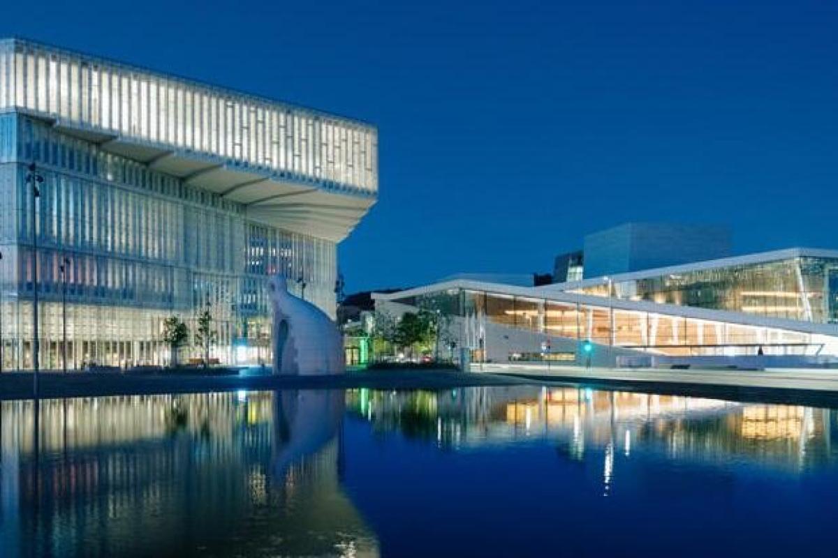 Deichman Bjørvika. Foto: Einar Aslaksen